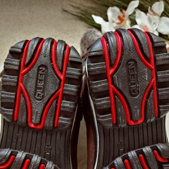 Brown Real Fur Suede Side Zipper Winter Boots (38 EU) - Picture 14 of 16